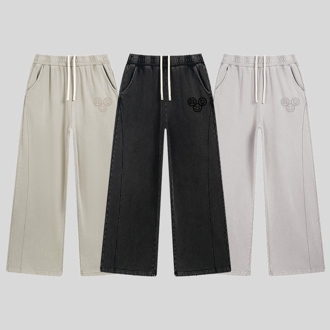 Twenty Four Embroidered Flared Sweatpants