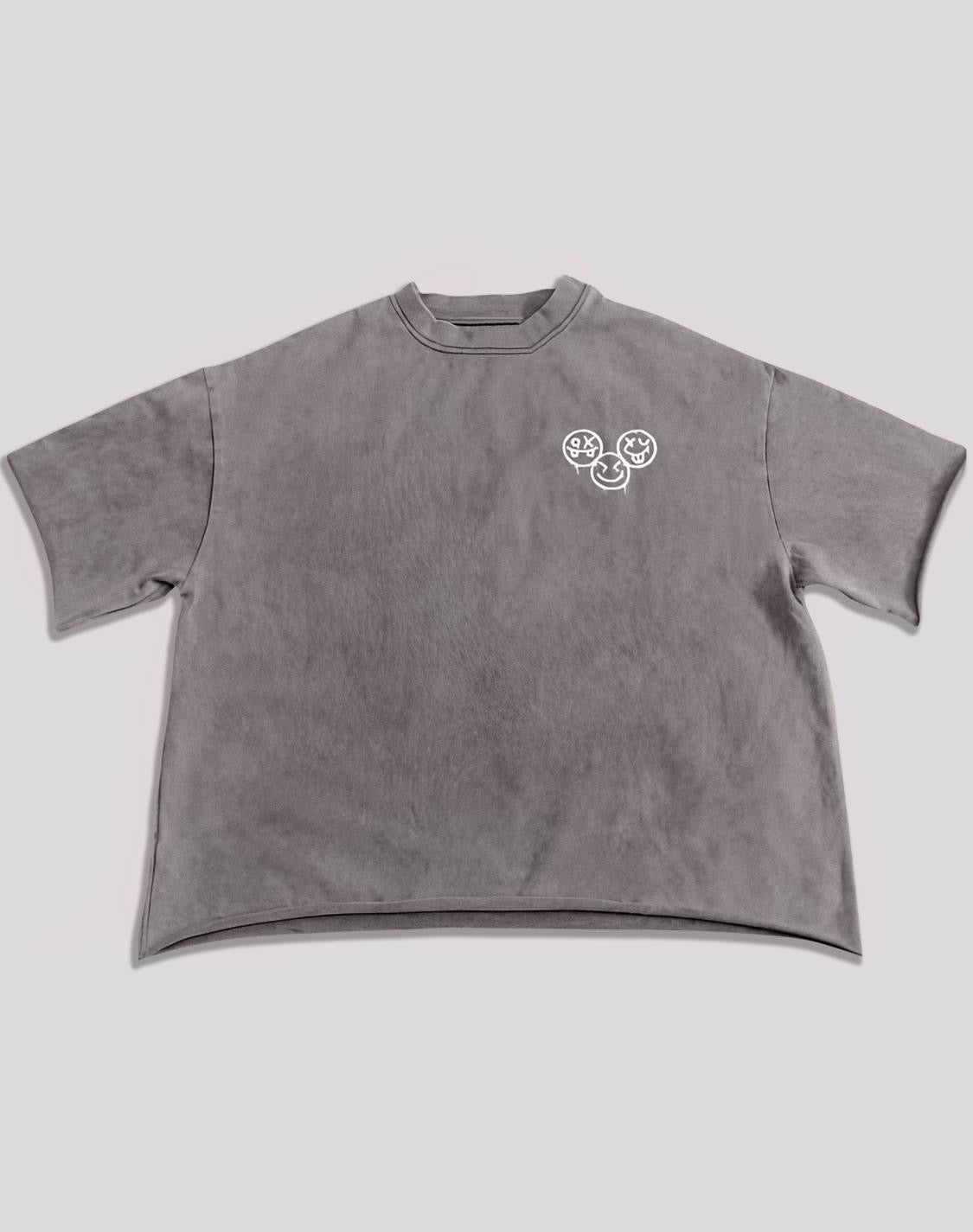 Twenty Four Embroidered Crop Tee