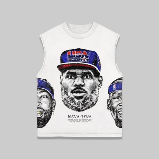Team USA The Avengers Muscle Tee