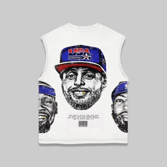 Team USA The Avengers Muscle Tee