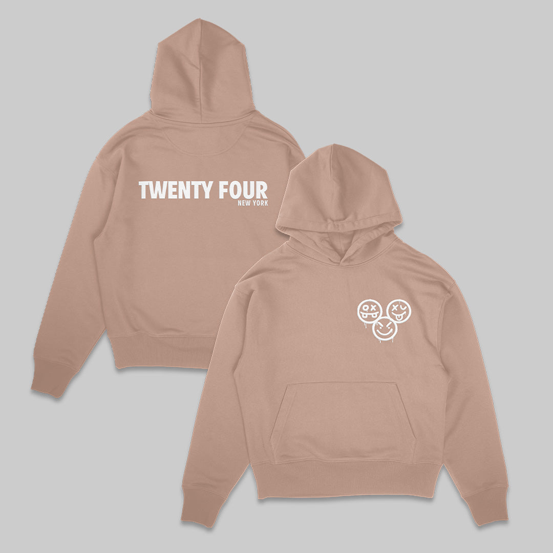 Twenty Four Classic Embossed Hoodie