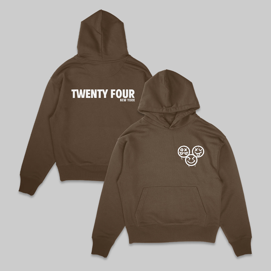 Twenty Four Classic Embossed Hoodie