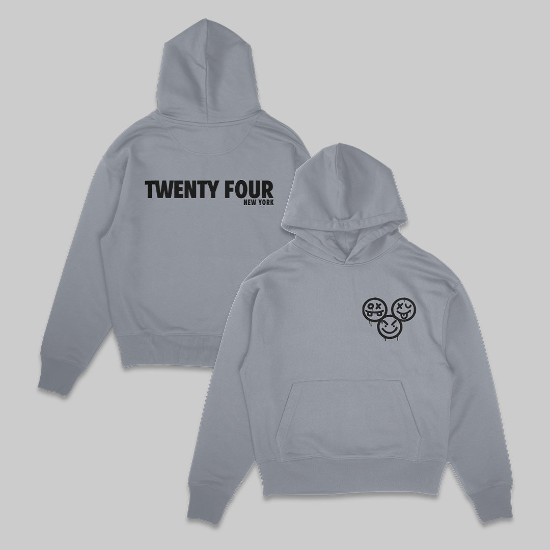 Twenty Four Classic Embossed Hoodie