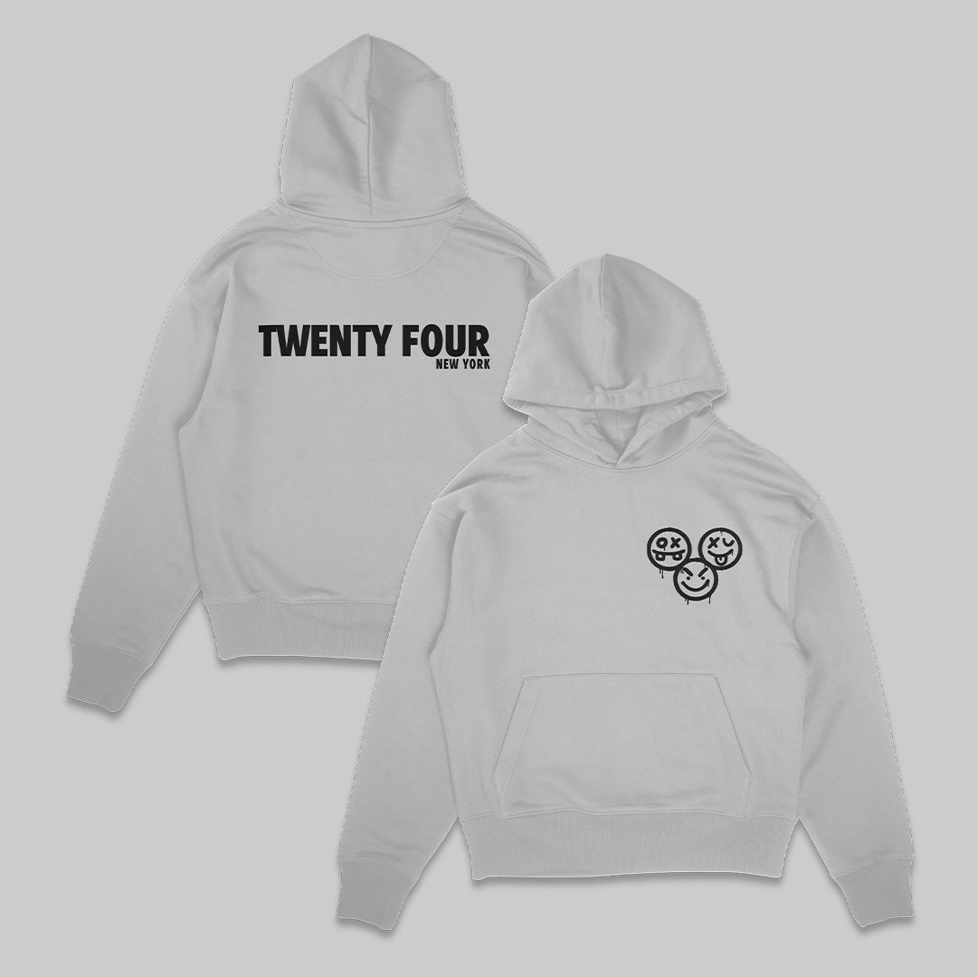 Twenty Four Classic Embossed Hoodie