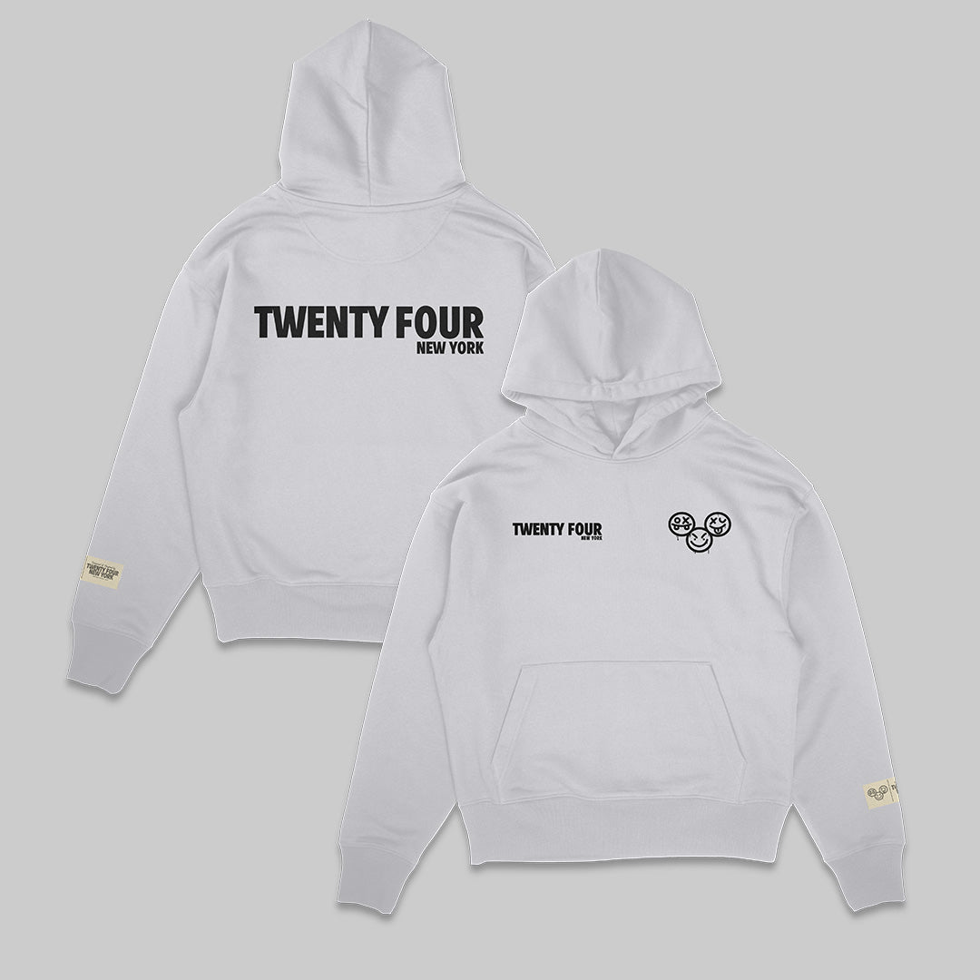 Twenty Four Classic Embossed Hoodie