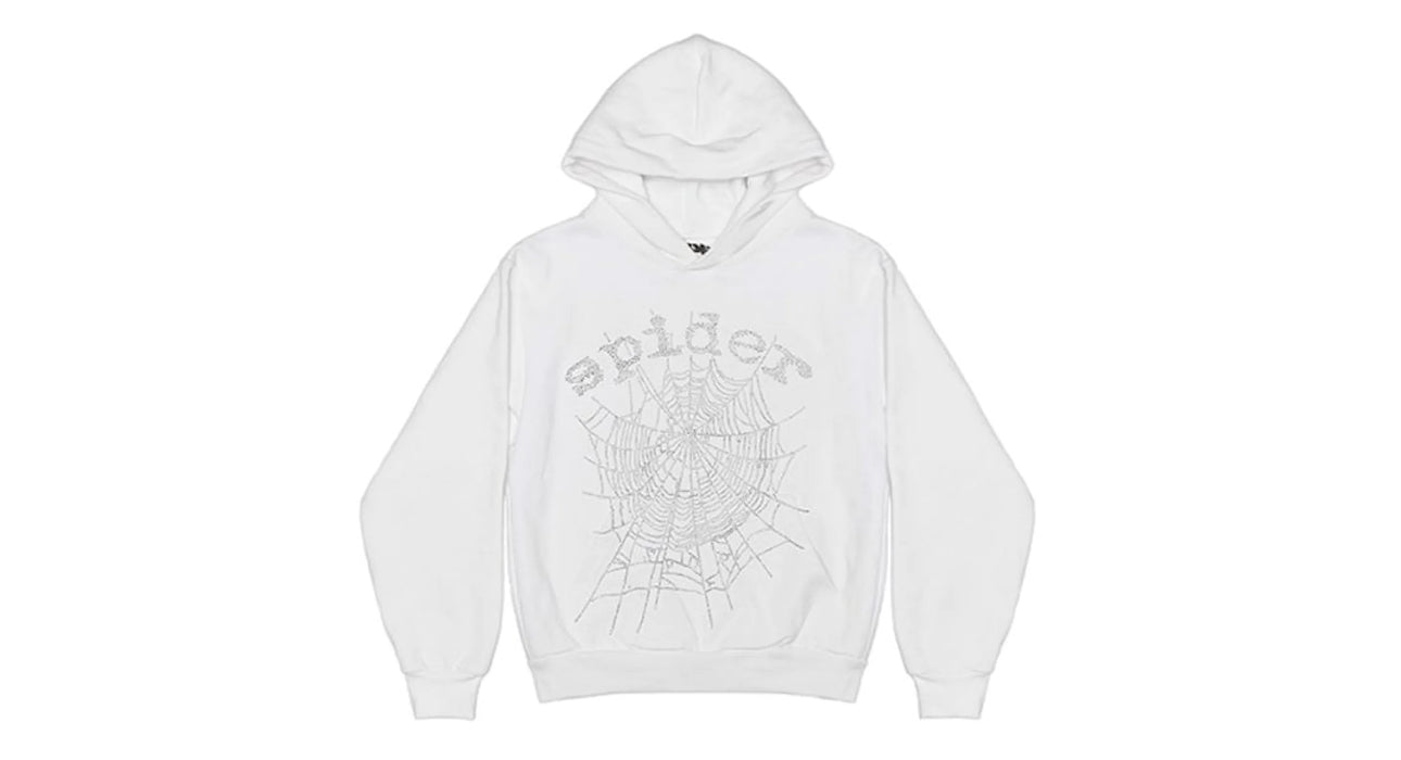 Spider White Hoodie