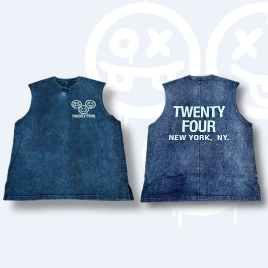 XXIV Washed Muscle Shirt