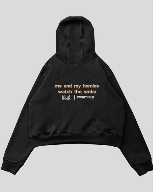 Me and My Homies Watch the WNBA Hoodie