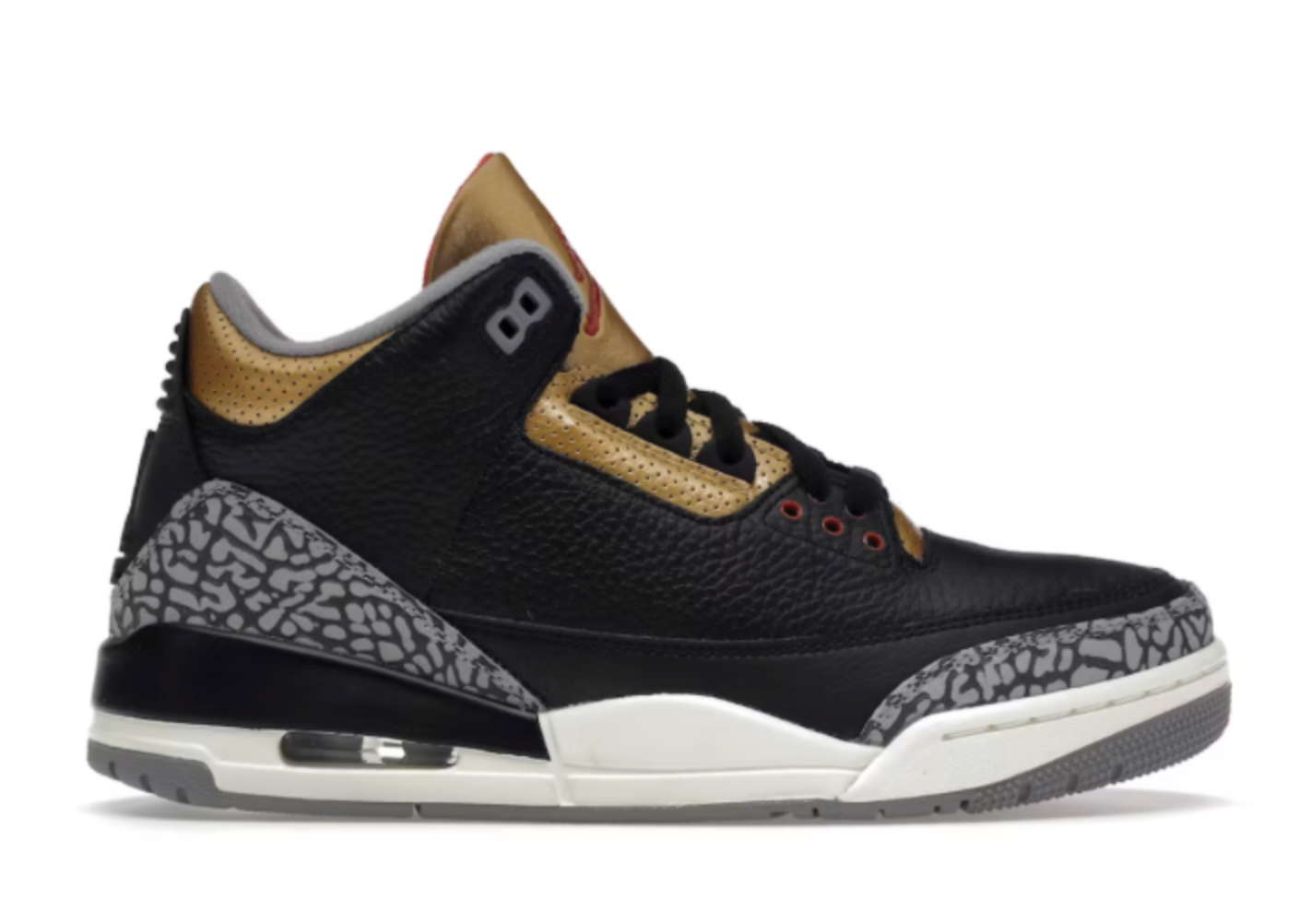 Jordan 3 Retro Black Cement Gold (W) (625)