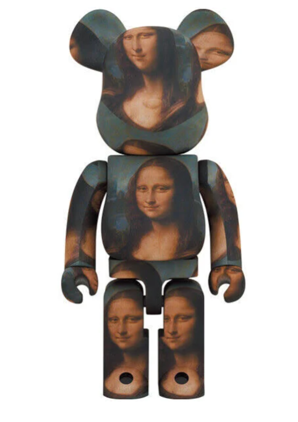 Leonard De Vinci Bearbrick 1000% (Nina)