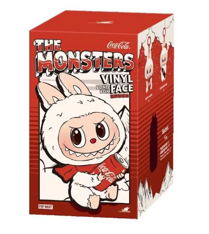 Popmart x THE MONSTERS Labubu COCA-COLA SERIES-Vinyl Face