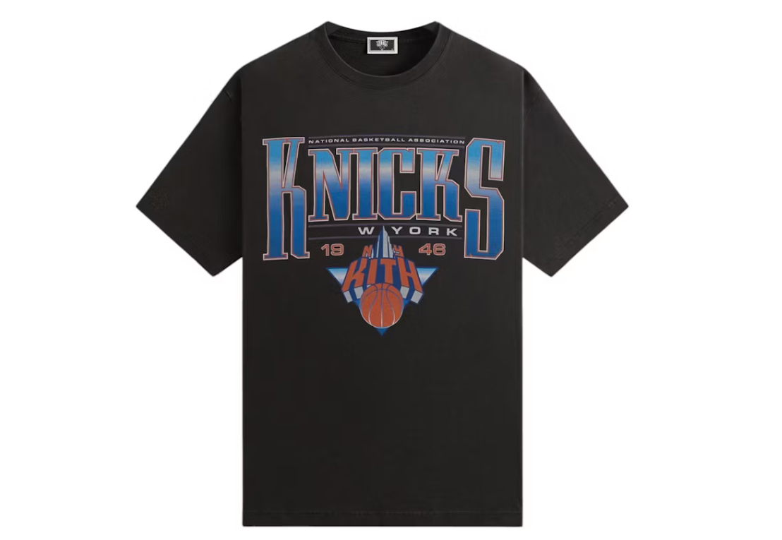 Kith x New York Knicks Luster Vintage Tee