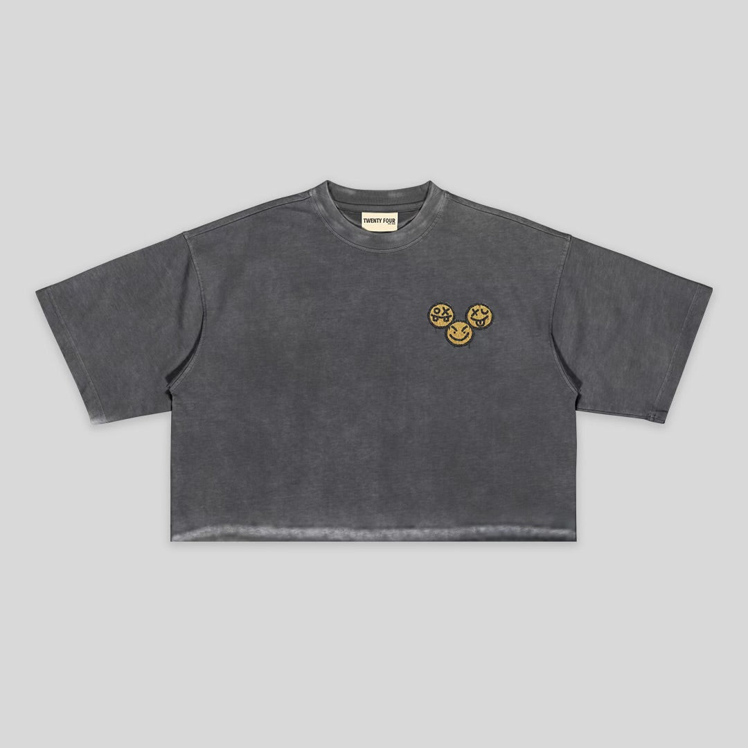 Twenty Four Woman's Crop Top Shirt
