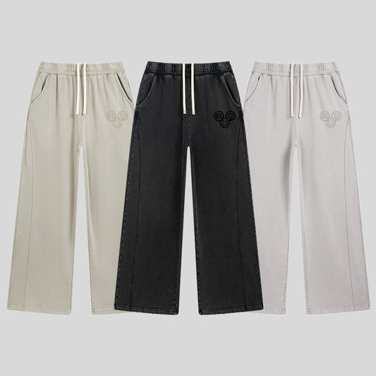 Twenty Four Embroidered Flared Sweatpants