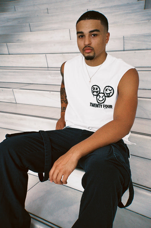 XXIV Washed Muscle Shirt