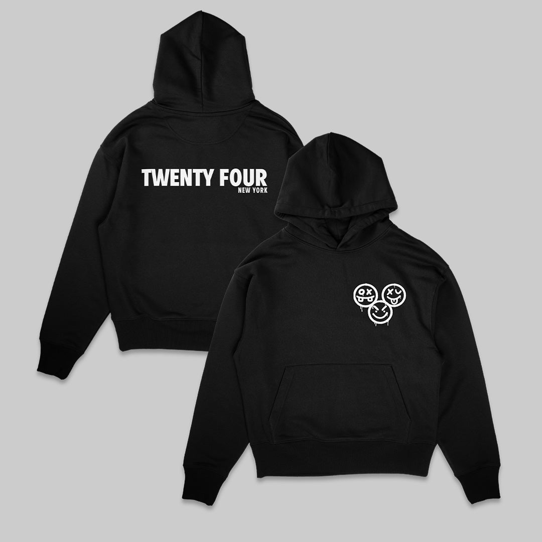 Twenty Four Classic Embossed Hoodie