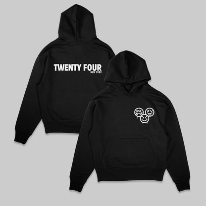 Twenty Four Classic Embossed Hoodie