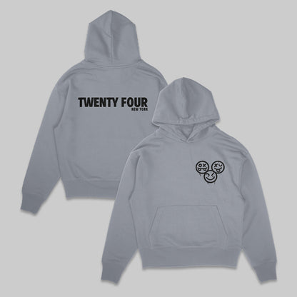 Twenty Four Classic Embossed Hoodie