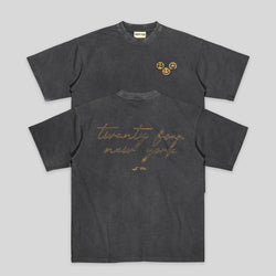 Twenty Four Embroidered Inside Out Tee