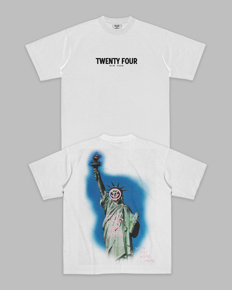 Twenty Four Statue of Liberty Tee