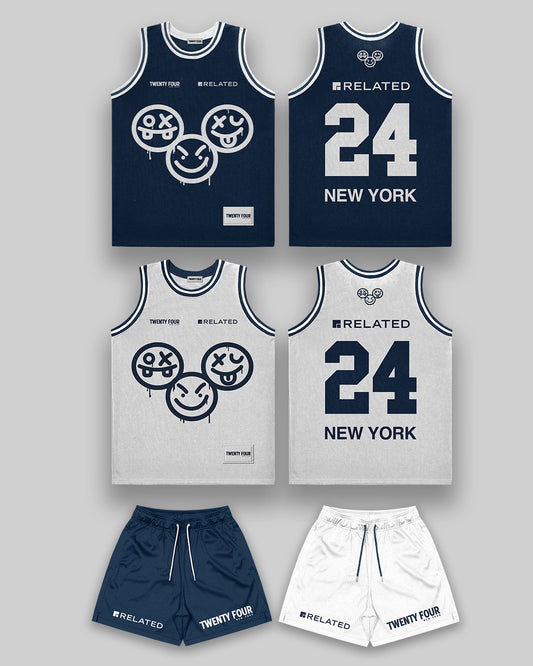 Related Co Reversible Basketball Jersey and Shorts