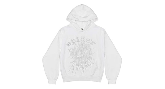 Spider White Hoodie