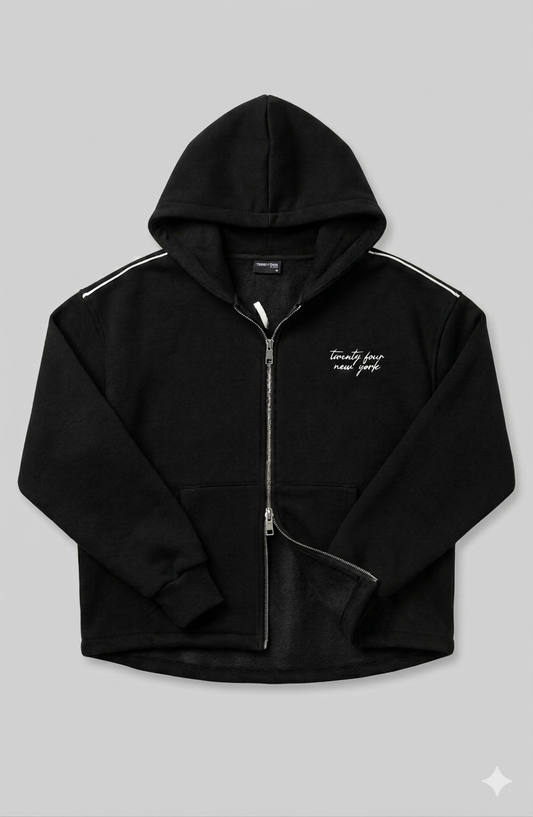 Twenty Four Double Zip Hoodie