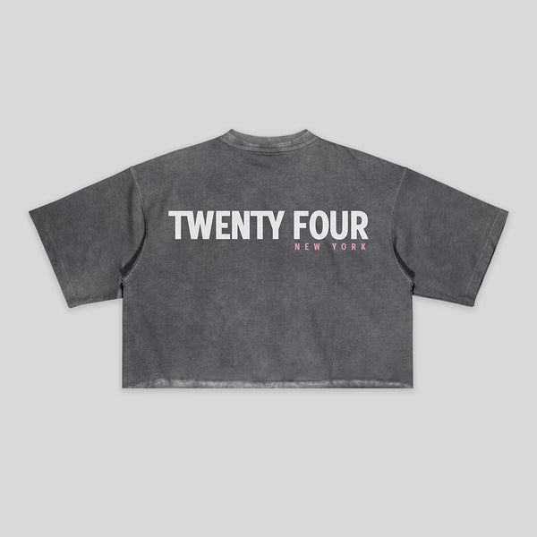 Twenty Four Woman's Crop Top Shirt