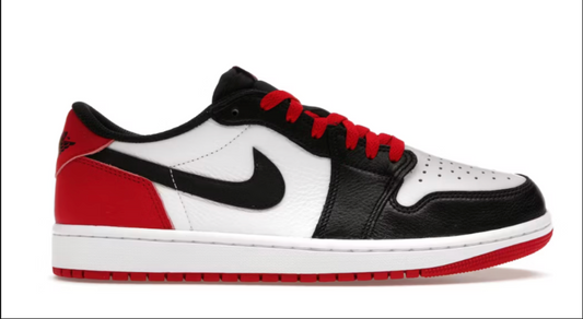 Jordan 1 Retro Low OG Black Toe (624)