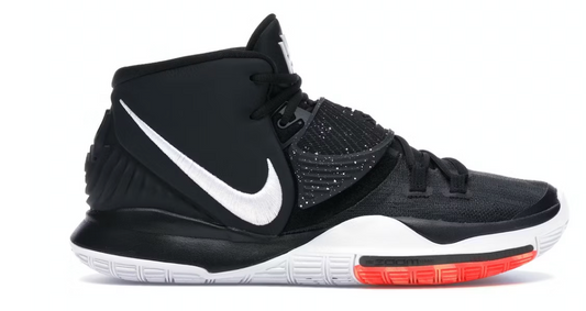 Nike Kyrie 6 Jet Black White (Used/No Box) (Nina)