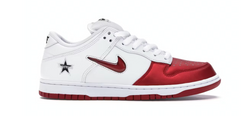 Nike SB Dunk Low Supreme Jewel Swoosh Red (Nina) (805)