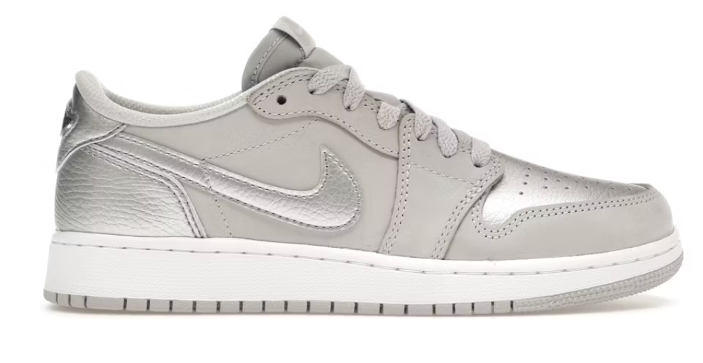 Jordan 1 Low OG Metallic Silver (GS) (834)