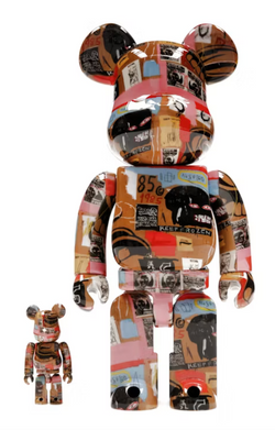 Andy Warhol x JEAN-MICHEL BASQUIAT 100% & 400% Bearbrick set