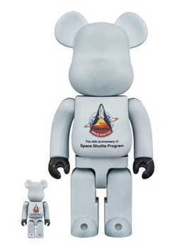 Bearbrick Space Shuttle 100% & 400% Set