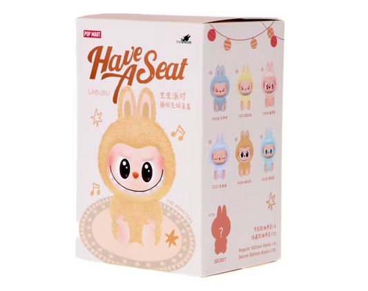 Labubu The Monsters Have a Seat Vinyl Plush (Blind Box)