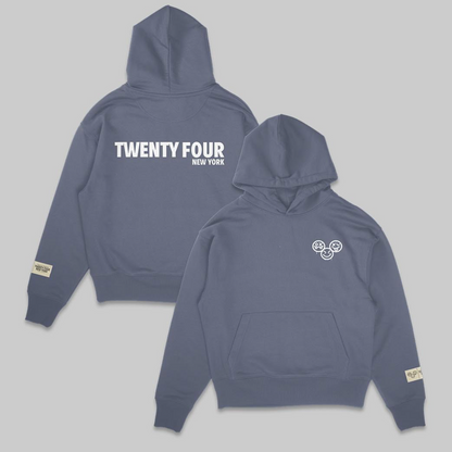 Twenty Four Classic Embossed Hoodie