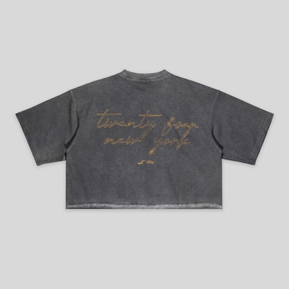 Twenty Four Woman's Crop Top Shirt