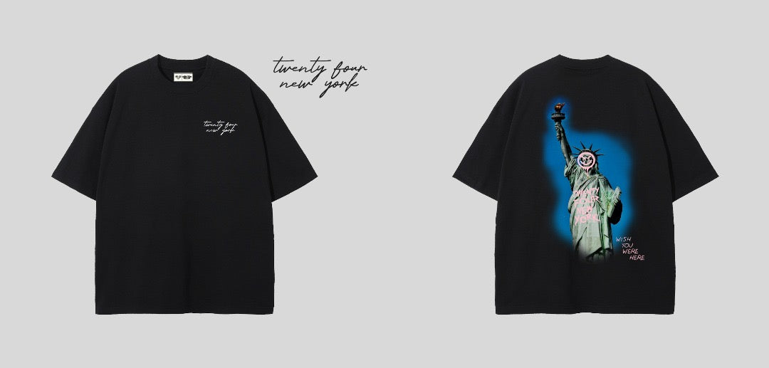 Twenty Four Statue of Liberty Tee