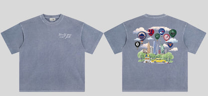 Twenty Four Cursive NY Teams Tee