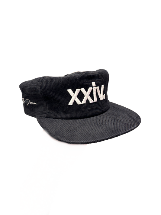 XXIV Black Corduroy