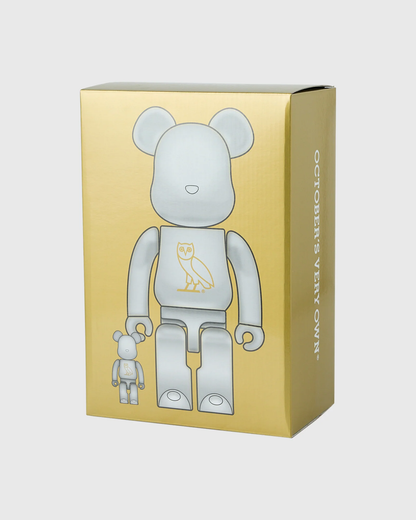 Octobers Very Own Bearbrick 400% & 100% Set