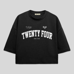 Twenty Four Oversized Crop Tee