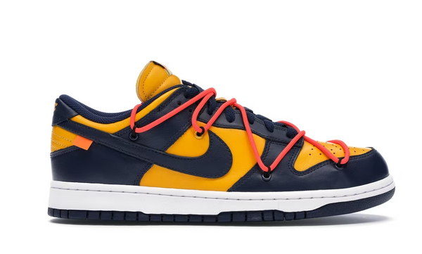 Nike Dunk 1 Low OFF-White University Gold Midnight Navy (27)