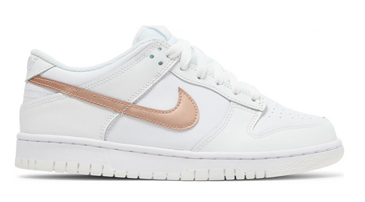 Dunk Low GS 'White Metallic Red Bronze' (265)